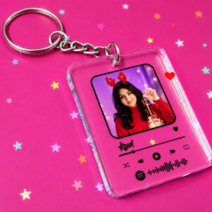 Acrylic Spotify Keychain