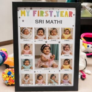 1 Year Baby Frame