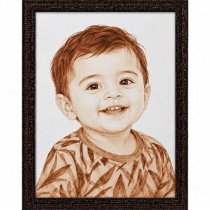 Blood Art Photo Frame