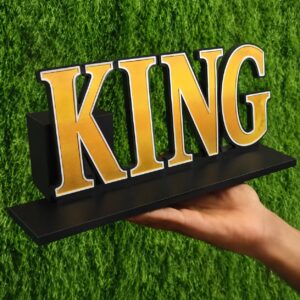 Custom Tabletop Pen Stand with Photo & Nameplate Personalized Gift – Black MDF with White Acrylic Base