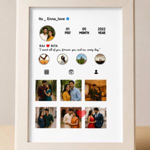Customized Love Instagram Frame