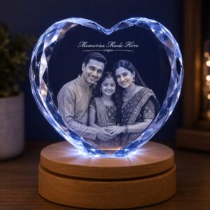 Engraving 3D Image In Crystal, Personalised Photo Gifts