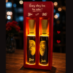 Couple Moon Lamp