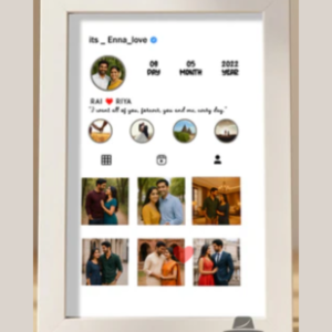 Customized Love Instagram Frame