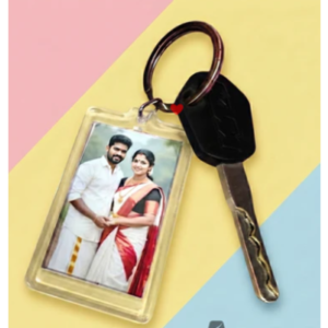 Transparent Photo Keychain