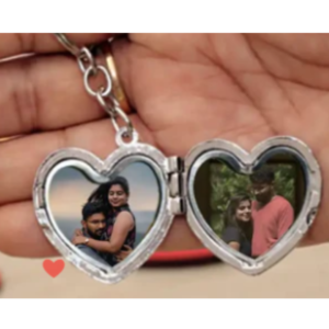 Heart Metal Keychain