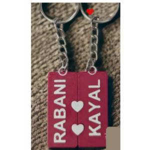 Love Name Keychain