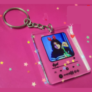 Acrylic Spotify Keychain