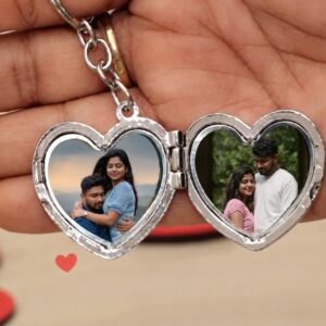 Heart Metal Keychain