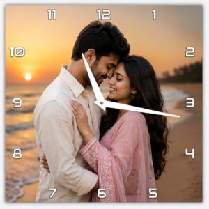 Acrylic Photo Wall Clock
