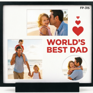 World Best Dad MDF Photo Frame