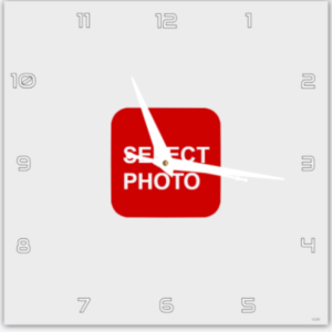 Acrylic Photo Wall Clock