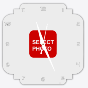 Symmetrical Shape Acrylic Wall Clock