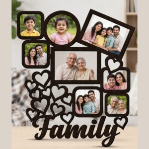 Family MDF Photo Frame