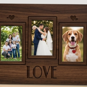 Love MDF Photo Frame