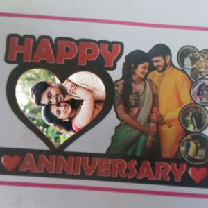 Happy Anniversary MDF Photo Frame
